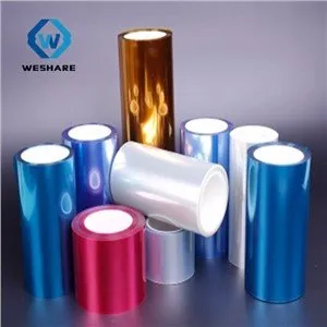 Polyester hars release film
