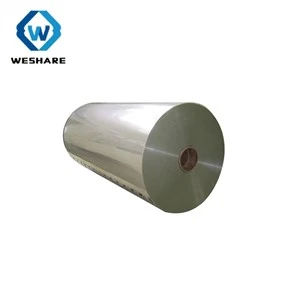 Transparante polyester filmvellen
