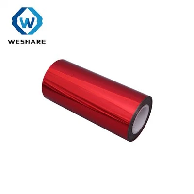 Rode siliconen gecoate film PET-afgiftefilm